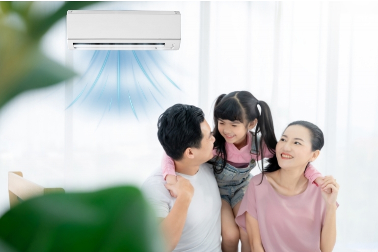 Cách sử dụng điều hòa đúng cách để bé yêu khỏe mạnh, mẹ yên tâm